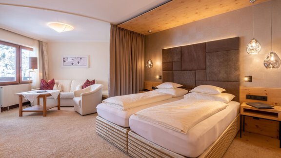 Gemütliches Doppelzimmer - Hotel Gotthard-Zeit - Obergurgl 